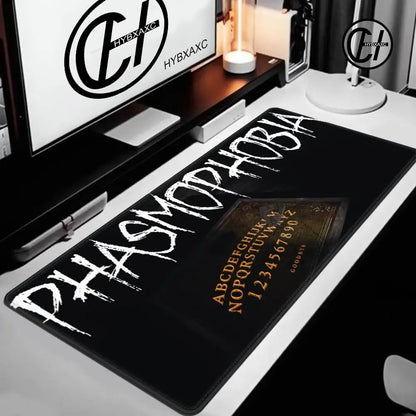 Mouse Pad Non-Slip Rubber Edge locking mousepads Game play mats Multiplayer horror game Phasmophobia for notebook PC computer