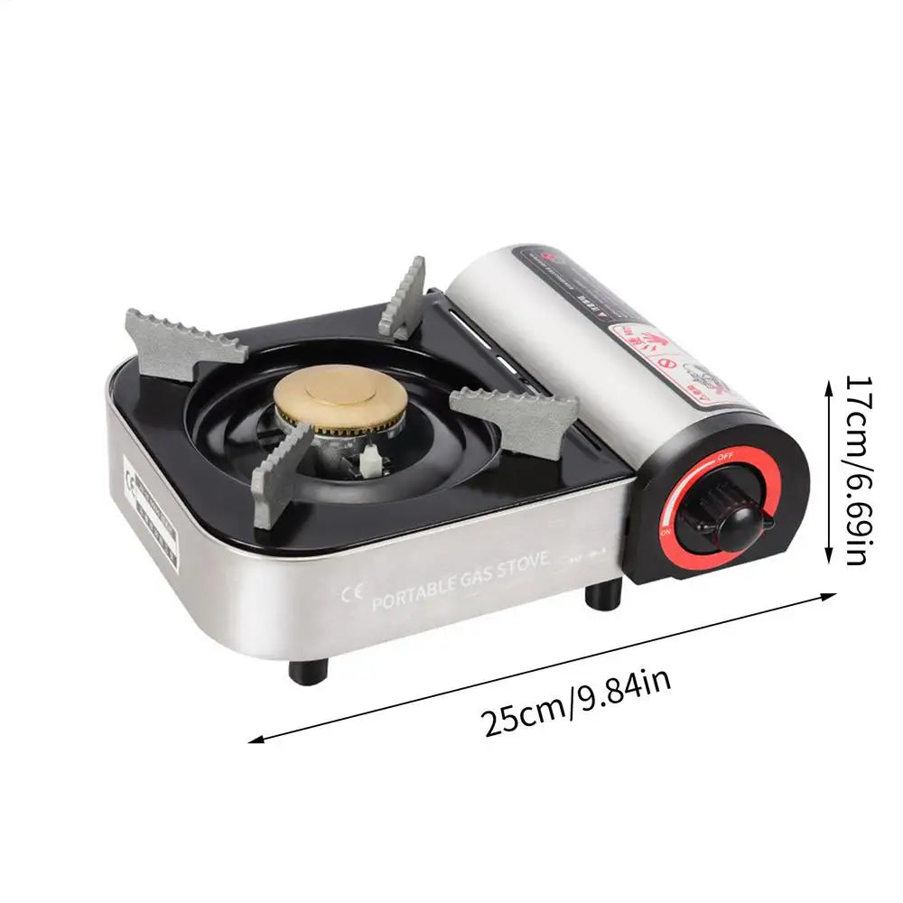Camping Stove with Electronic Ignition Grey