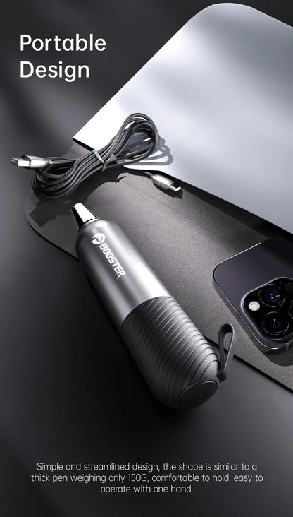 BOOSTER Pro Massage Tool Portable Deep Fascial Massager for Ultra-targeted Pain Relief Vibrating Muscle Massage Gun for Professi