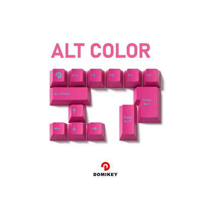 Domikey Miami Night Cherry Profile abs doubleshot keycap for mx keyboard poker 87 104 gh60 xd64 xd68 xd84 BM60 BM65 BM68 BM80